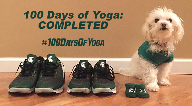 100 Days of Yoga: COMPLETED